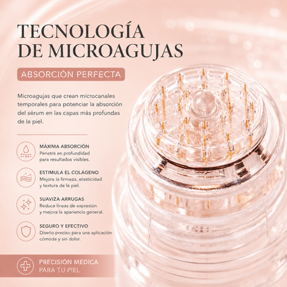 SET SÉRUM ANTIEDAD CON MICROAGUJAS 3X10ML