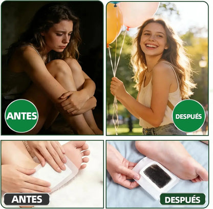 Parches Bambú Detox